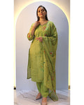 Green 3 Piece Dress
