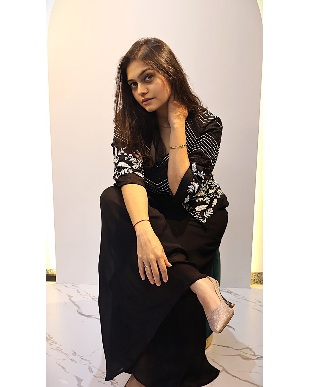 Black Jacket Style Indowestern