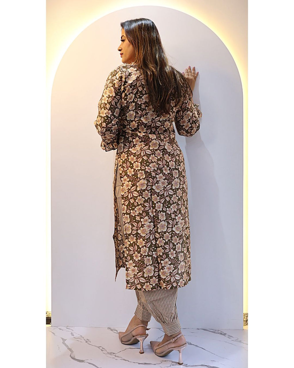 Mehndi Green 2 piece set Tunic Set