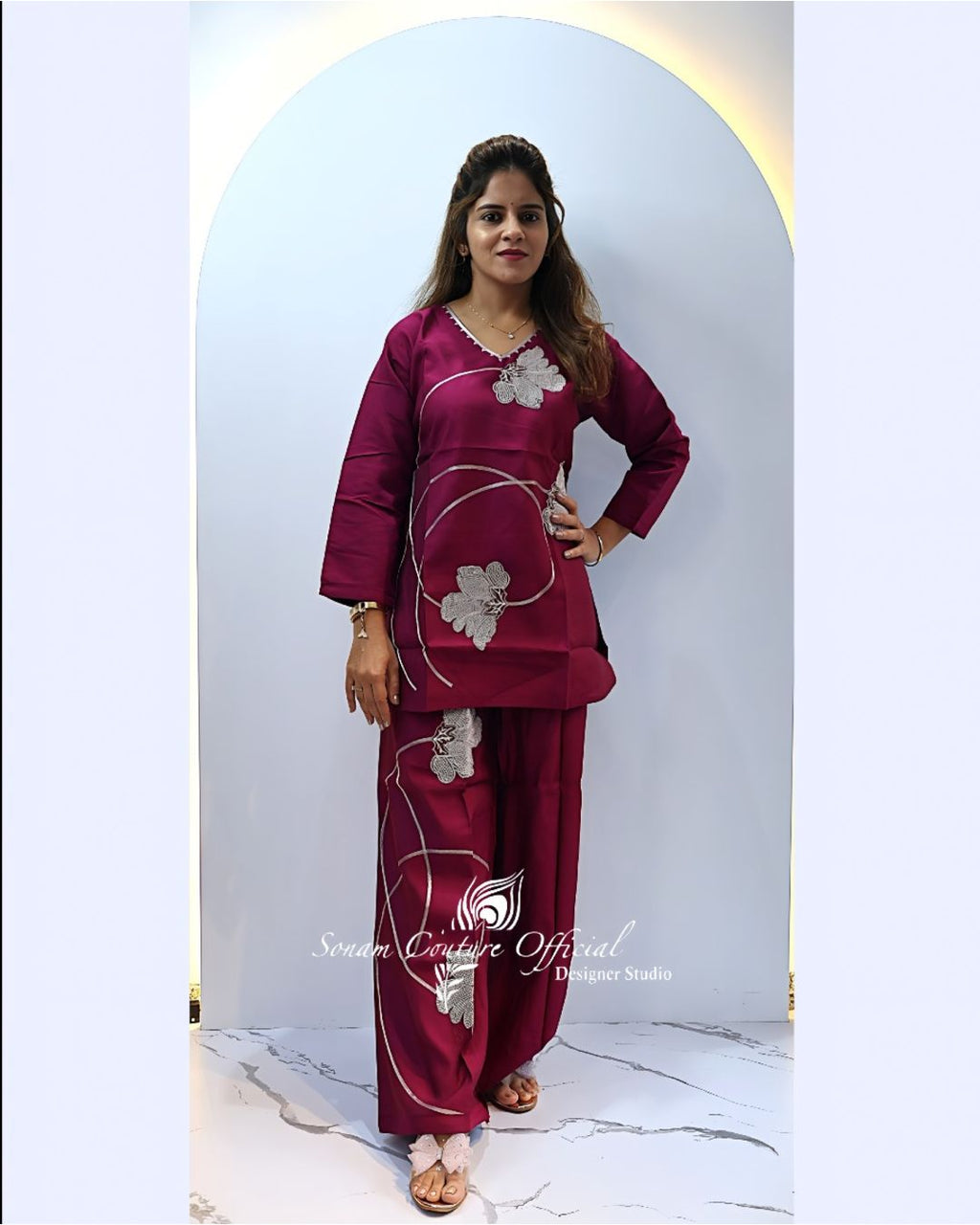 Mahroon Co-ord set