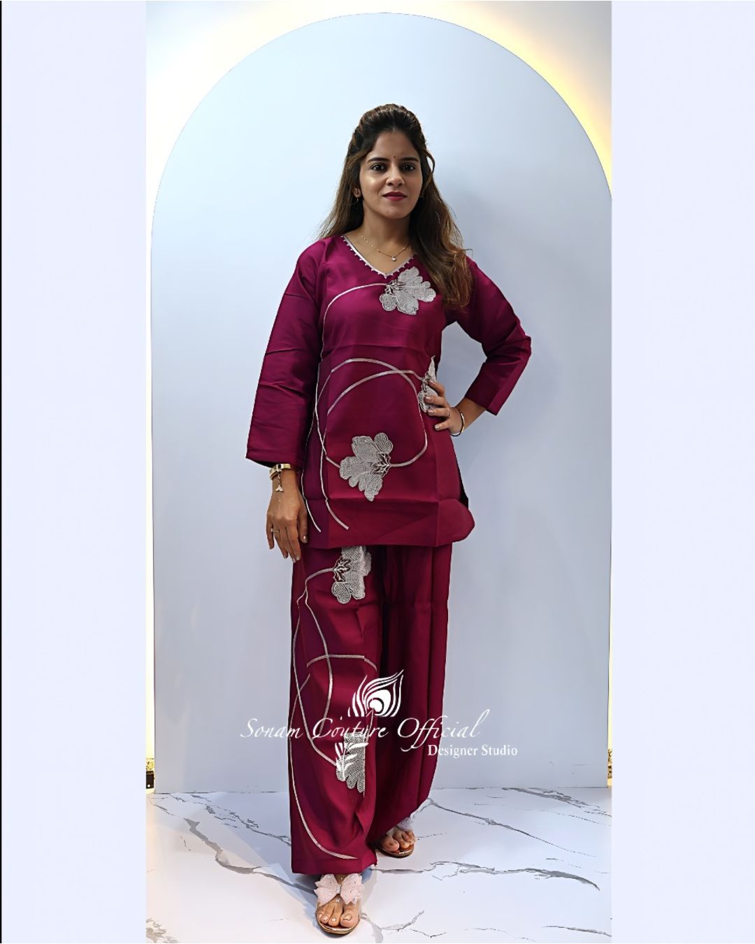 Mahroon Co-ord set