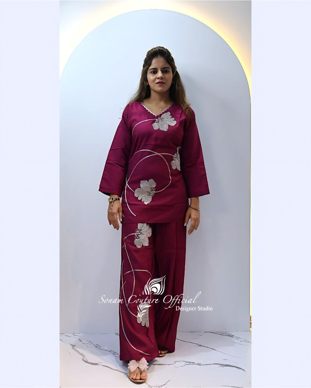 Mahroon Co-ord set