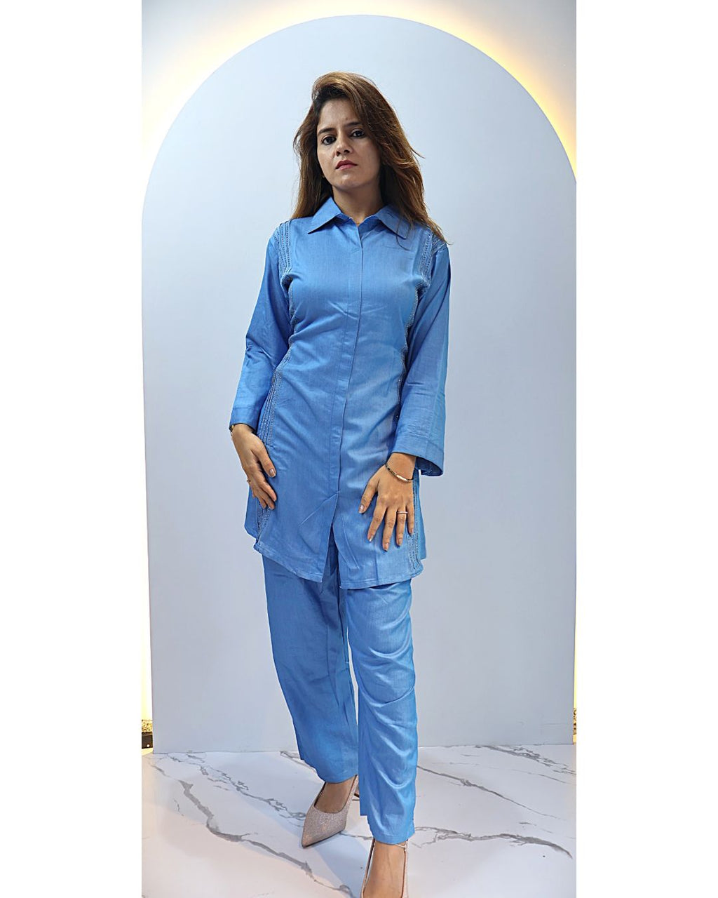 Blue Denim Co-ord set