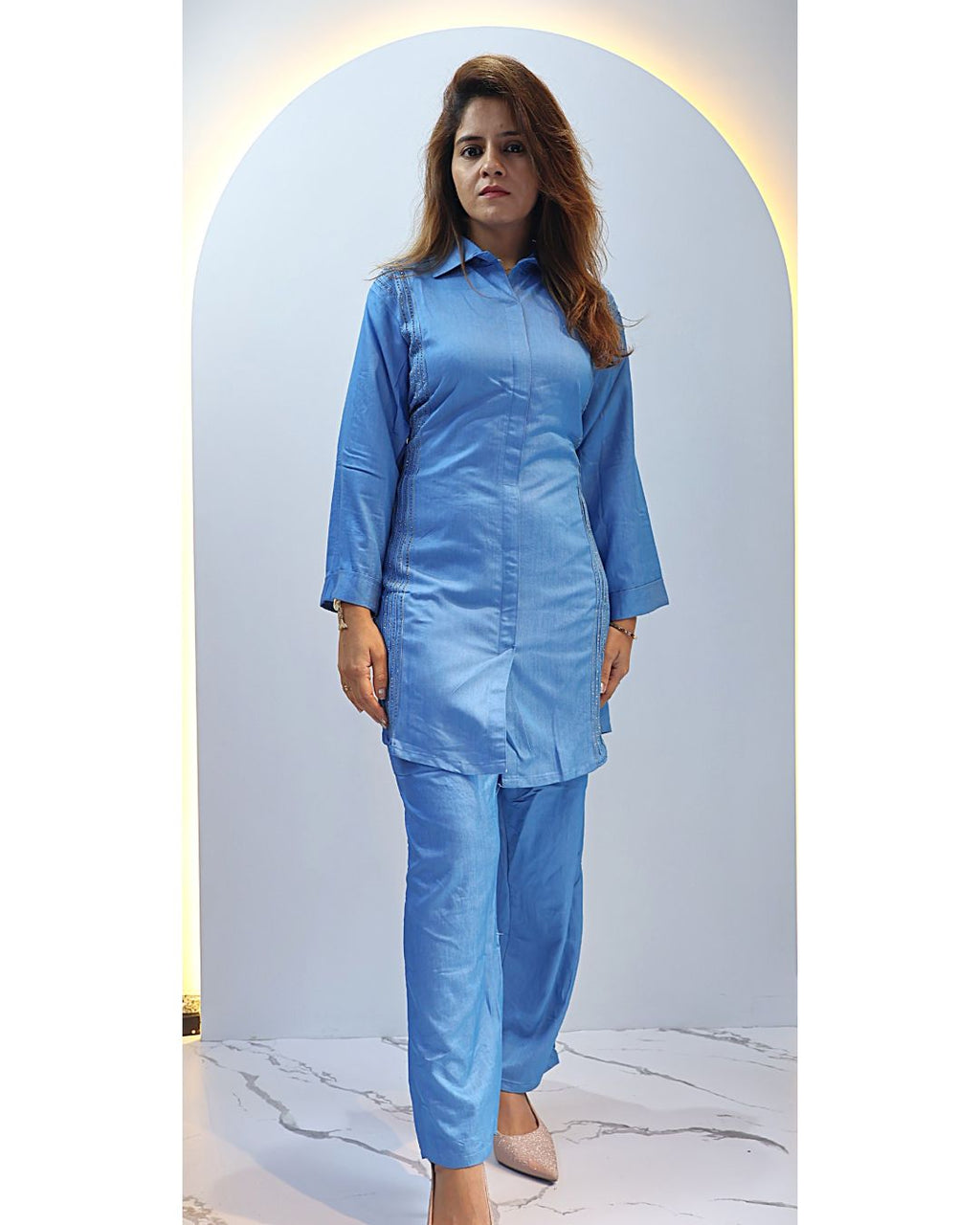 Blue Denim Co-ord set