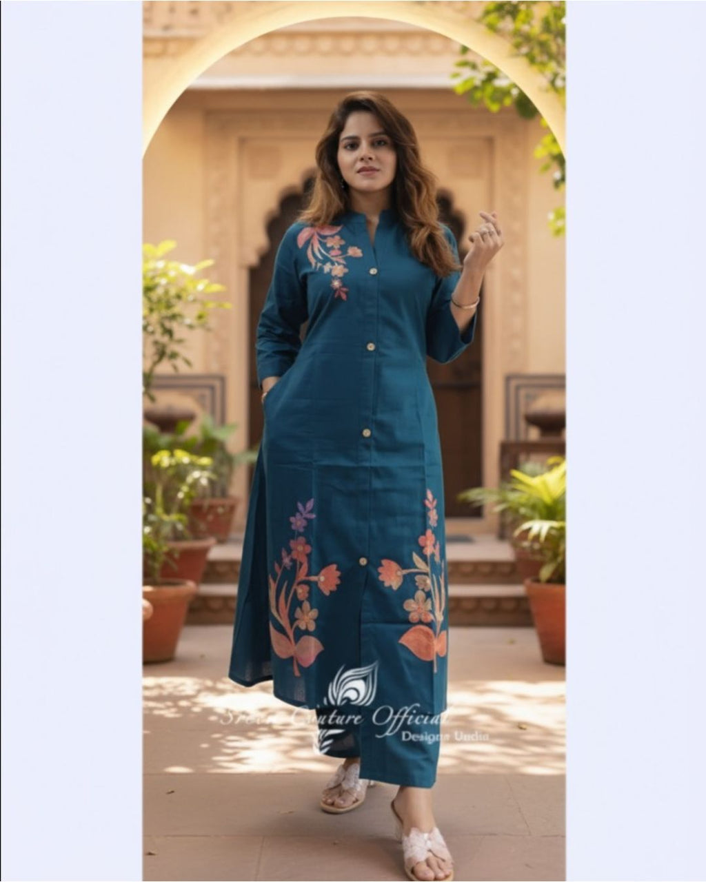 Teal Blue Co-ord set