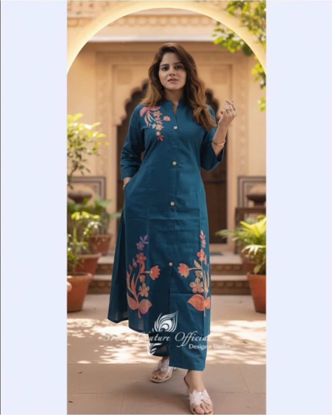 Teal Blue Co-ord set
