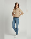 Collar Shirt with Thread Work