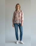Collar Shirt with Thread Work